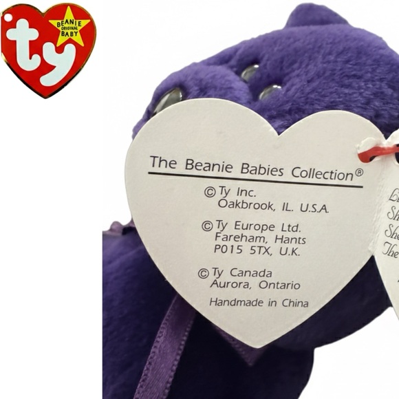 NEW RARE‼️ Ty Beanie Baby Princess Diana 1997 Limited Edition w/TAG ERROR MINT - Picture 13 of 16